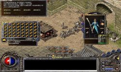 1.80传奇私服的战士玩家怎么赚钱打宝。