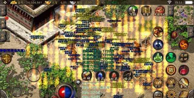 热血传奇sf中法师轻松打败战士